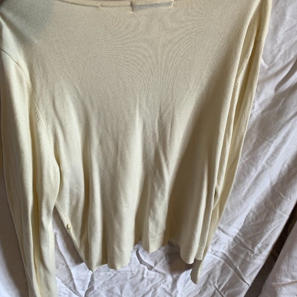 Vintage Merona Cardigan with buttons along the collar, L - Picture 2 of 5